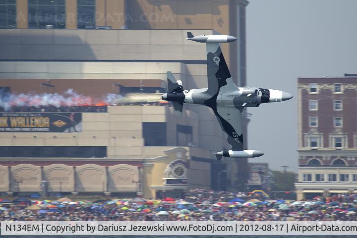 N134EM, Canadair CT-133 Silver Star 3 (CL-30) C/N T33-564, Black Diamond Jet Team