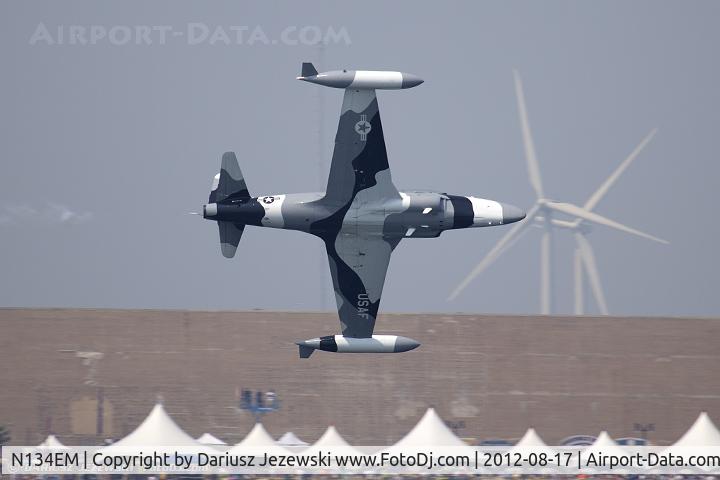 N134EM, Canadair CT-133 Silver Star 3 (CL-30) C/N T33-564, Black Diamond Jet Team