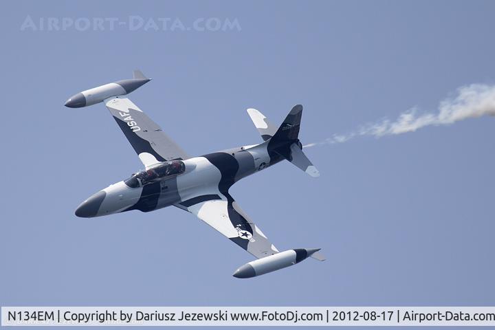 N134EM, Canadair CT-133 Silver Star 3 (CL-30) C/N T33-564, Black Diamond Jet Team