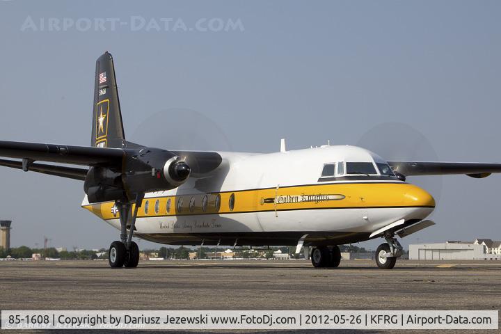 85-1608, 1984 Fokker C-31A (F27-400M) Troopship C/N 10668, C-31A Troopship (F-27-400M) 85-1608 US Army