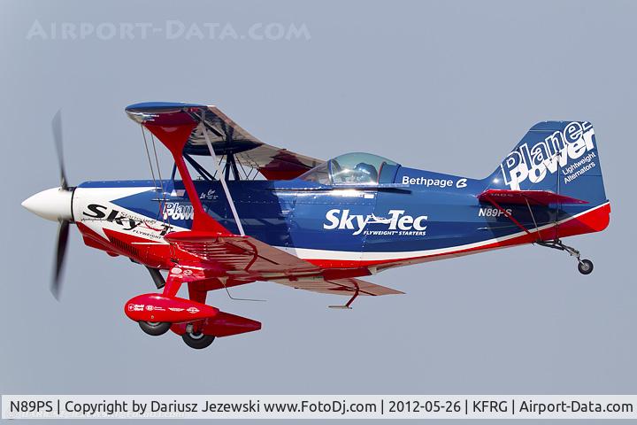 N89PS, 1998 Aviat Pitts S-2C Special C/N 6013, Aviat Aircraft Inc S-2C  C/N 6013 - Ed 