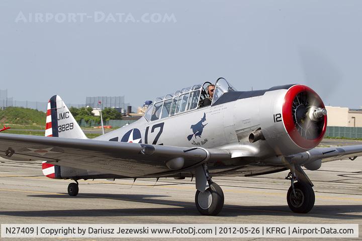N27409, 1949 North American AT-6D Texan C/N 168-393, North American AT-6D Texan 