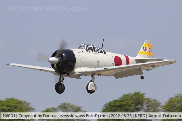 N60DJ, 1952 Canadian Car & Foundry Harvard Mk.4 C/N CCF4-264, Canadian Car & Foundry Harvard MK IV - Zero replica  C/N CCF-4-264, NX60DJ
