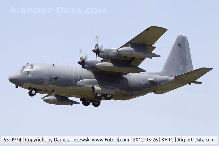 65-0974, 1965 Lockheed HC-130P Hercules C/N 382-4123, HC-130P Combat Shadow 65-0974  from 102nd RQS 106th RW Gabreski Airport, NY