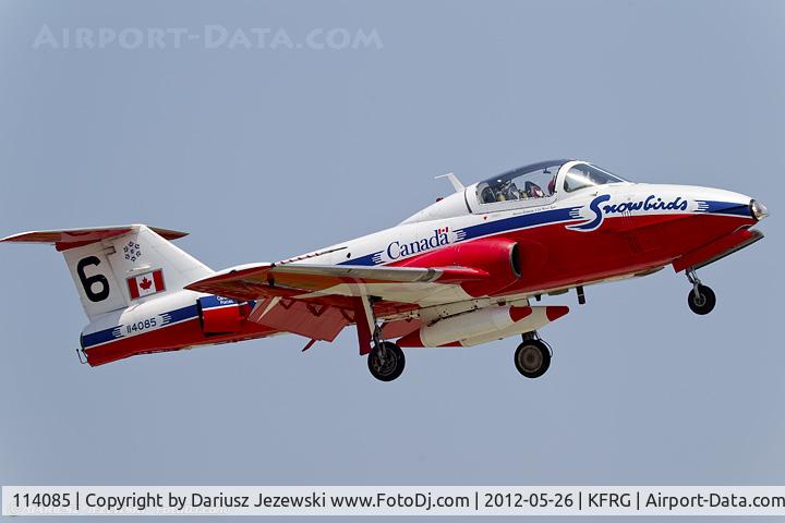 114085, Canadair CT-114 Tutor C/N 1085, CAF CT-114 Tutor 114085 C/N 1085 from Snowbirds Demo Team 15 Wing CFB Moose Jaw, SK
