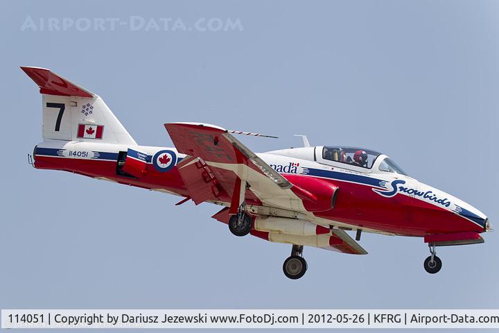 114051, Canadair CT-114 Tutor C/N 1051, CAF CT-114 Tutor 114051 C/N 1051 from Snowbirds Demo Team 15 Wing CFB Moose Jaw, SK