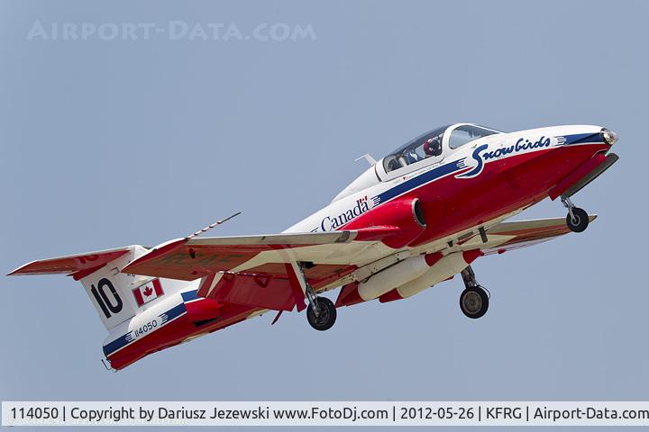 114050, Canadair CT-114 Tutor C/N 1050, CAF CT-114 Tutor 114050 C/N 1050 from Snowbirds Demo Team 15 Wing CFB Moose Jaw, SK