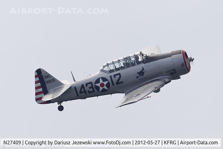 N27409, 1949 North American AT-6D Texan C/N 168-393, North American AT-6D Texan 