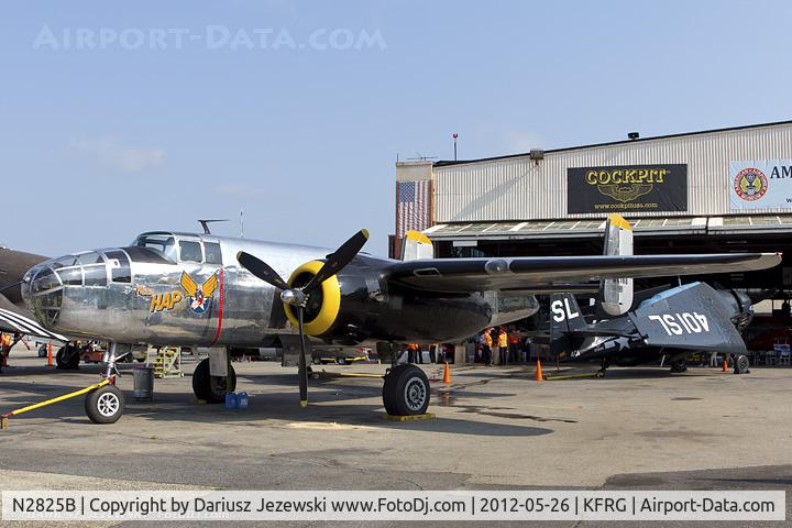 N2825B, 1940 North American RB-25 Mitchell C/N 62-2837, North American RB-25 