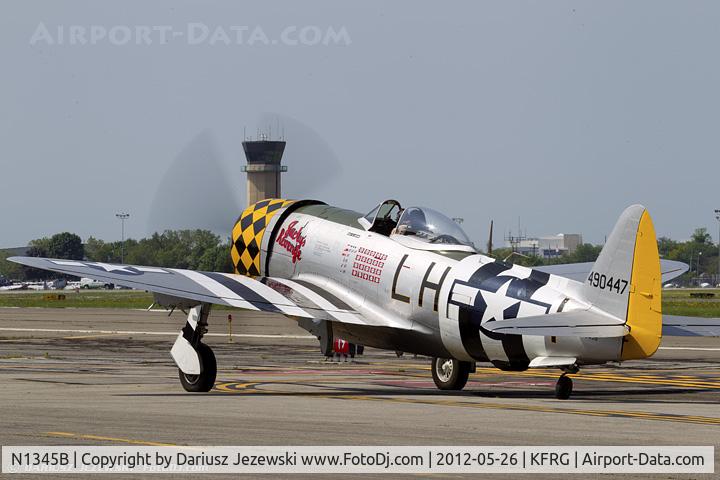 N1345B, 1945 Republic P-47D Thunderbolt C/N 399-55592, Republic P-47D Thunderbolt 