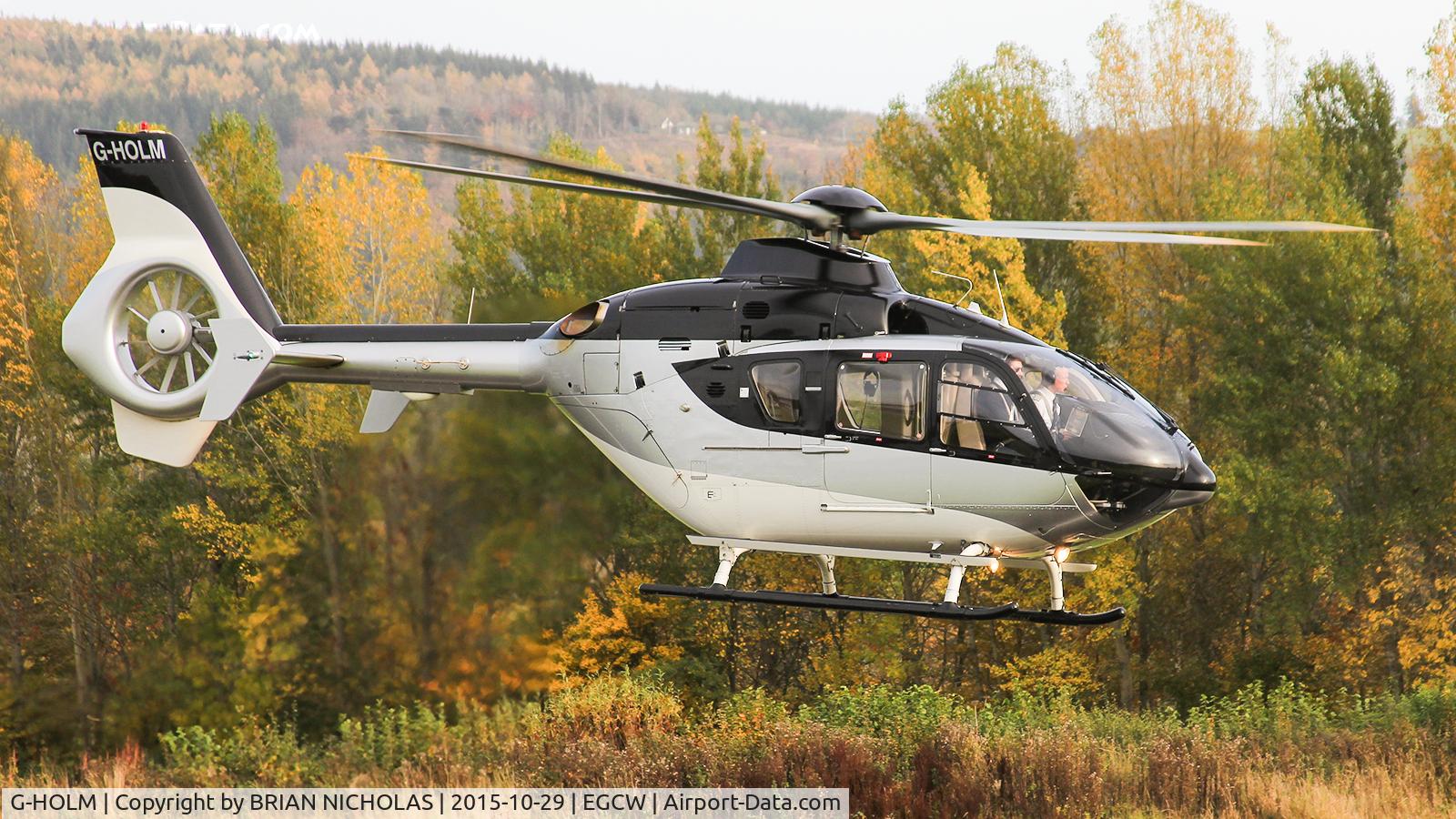 G-HOLM, 2007 Eurocopter EC-135T-2+ C/N 0574, Business trip.