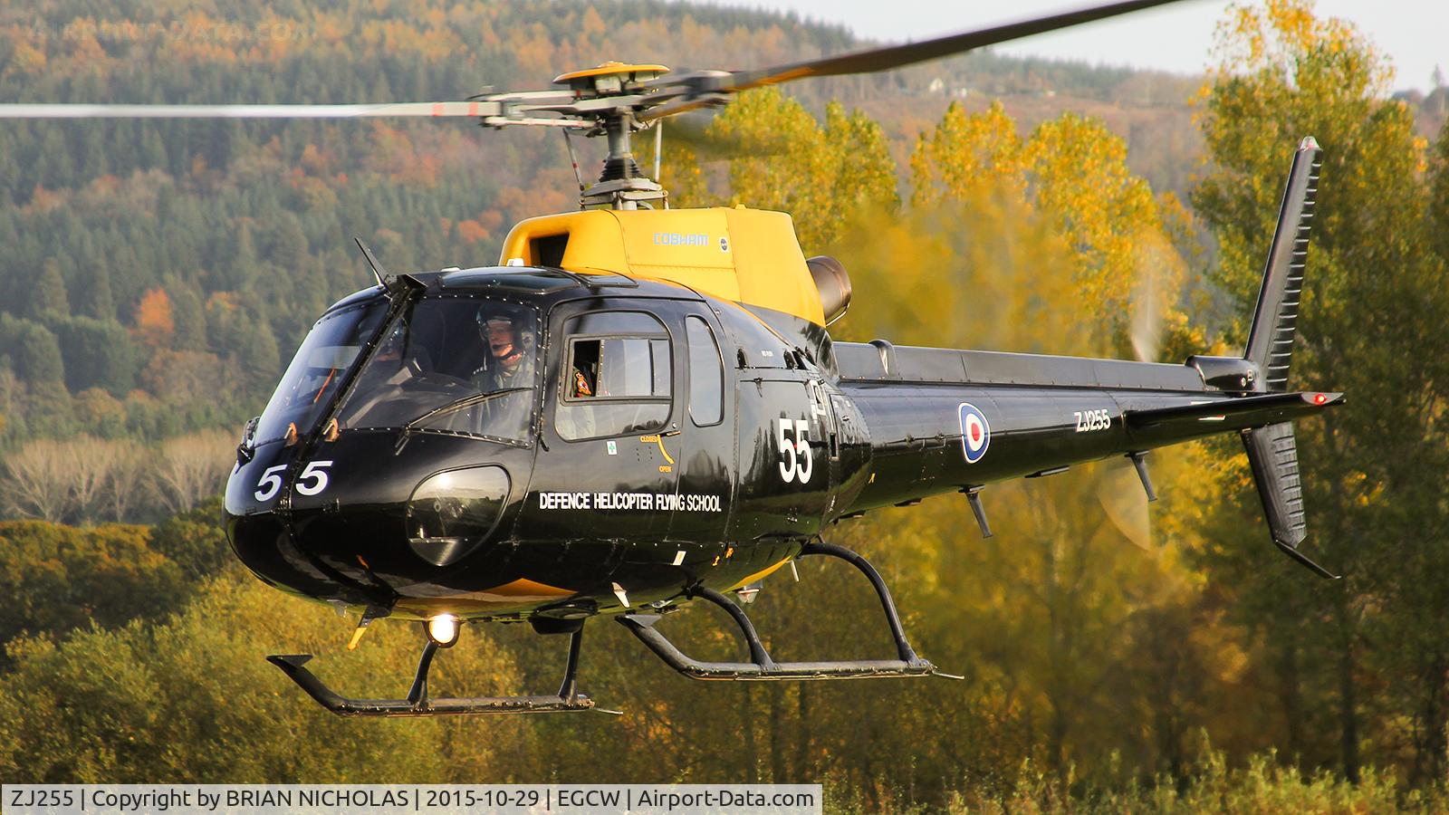 ZJ255, 1996 Eurocopter AS-350BB Squirrel HT1 Ecureuil C/N 2951, Training flight.
