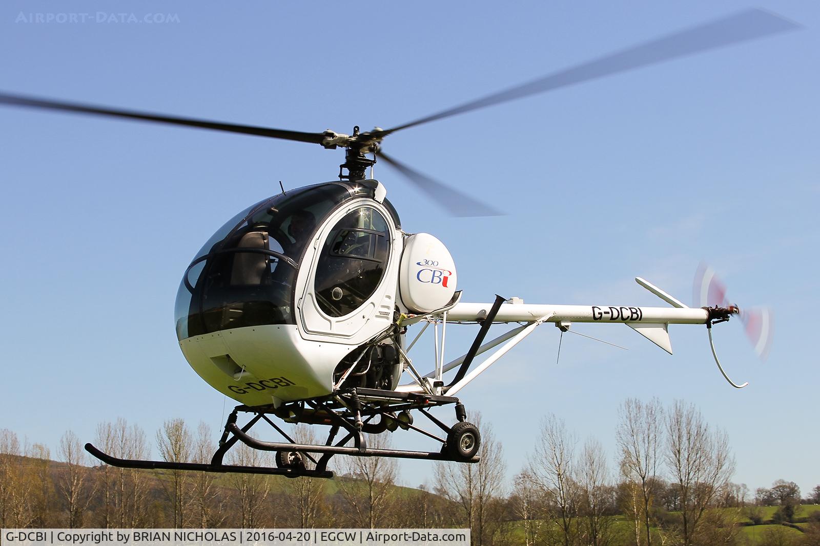 G-DCBI, 2007 Schweizer 269C-1 C/N 0295, First time in at Wekshpool.