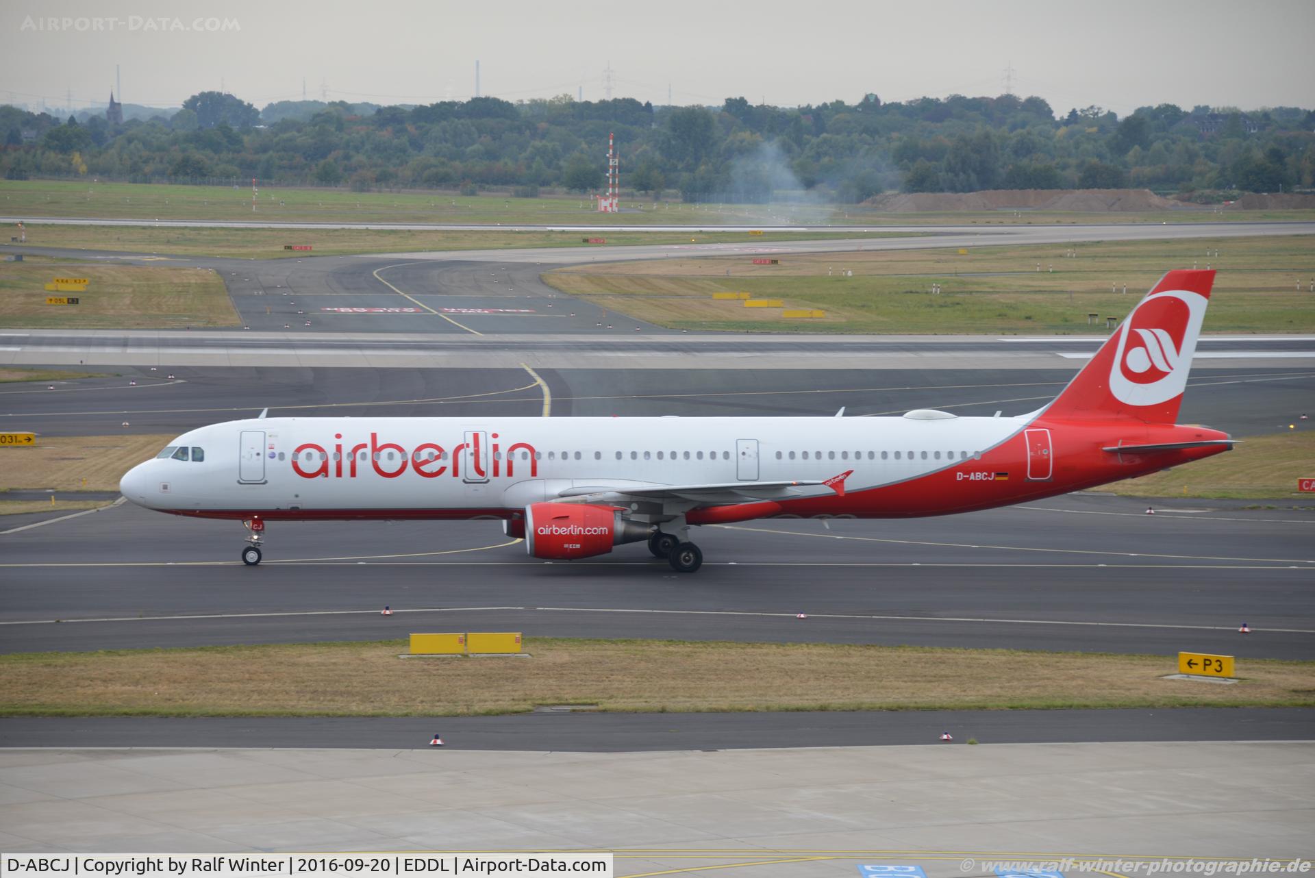 D-ABCJ, 2012 Airbus A321-211 C/N 5126, Airbus A321-211 - AB BER Air Berlin - 5126 - D-ABCJ - 20.09.2016 - DUS