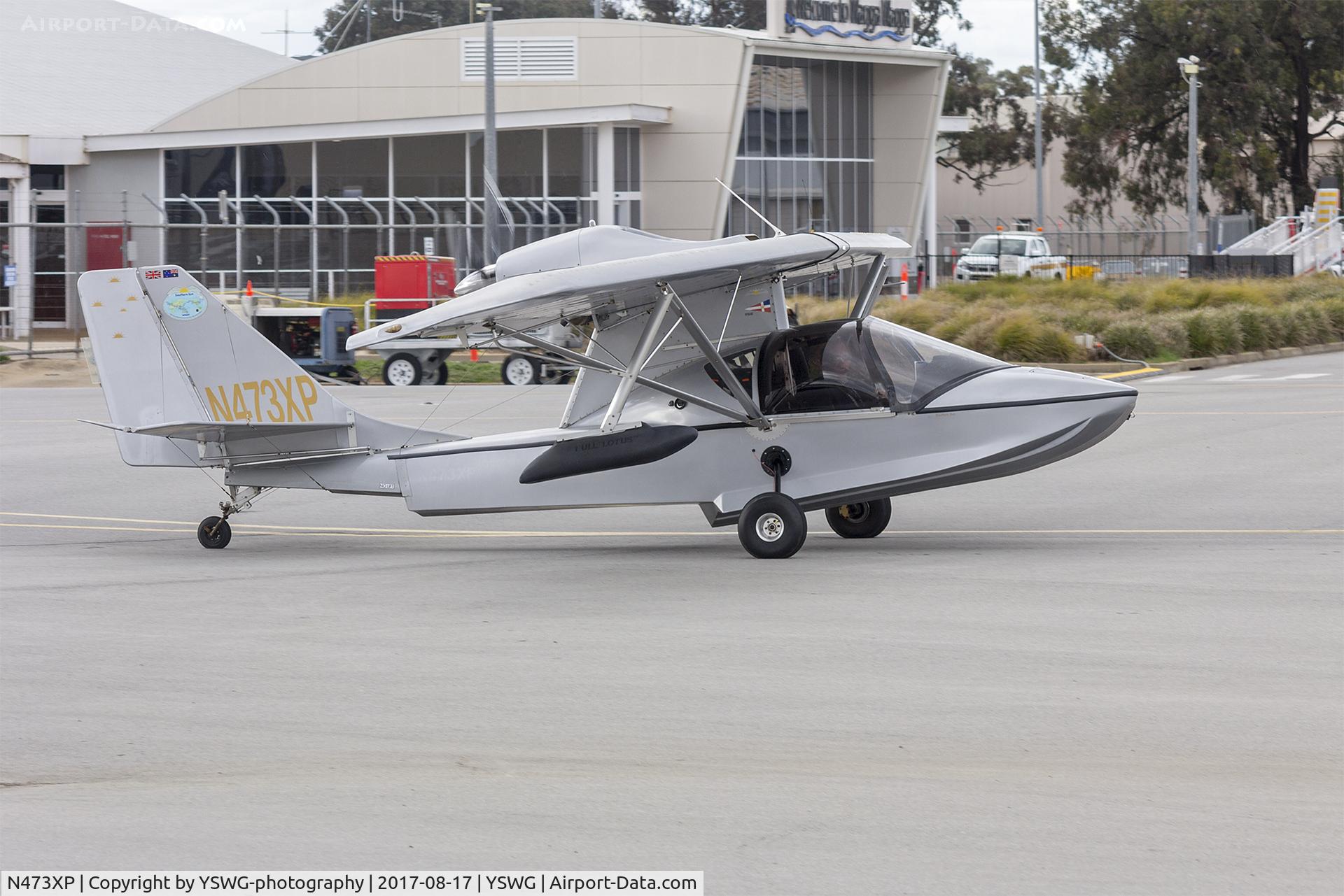 N473XP, 2012 Progressive Aerodyne SeaRey LSX C/N 1LK571C, Progressive Aerodyne SeaRey LSX (N473XP) taxiing at Wagga Wagga Airport