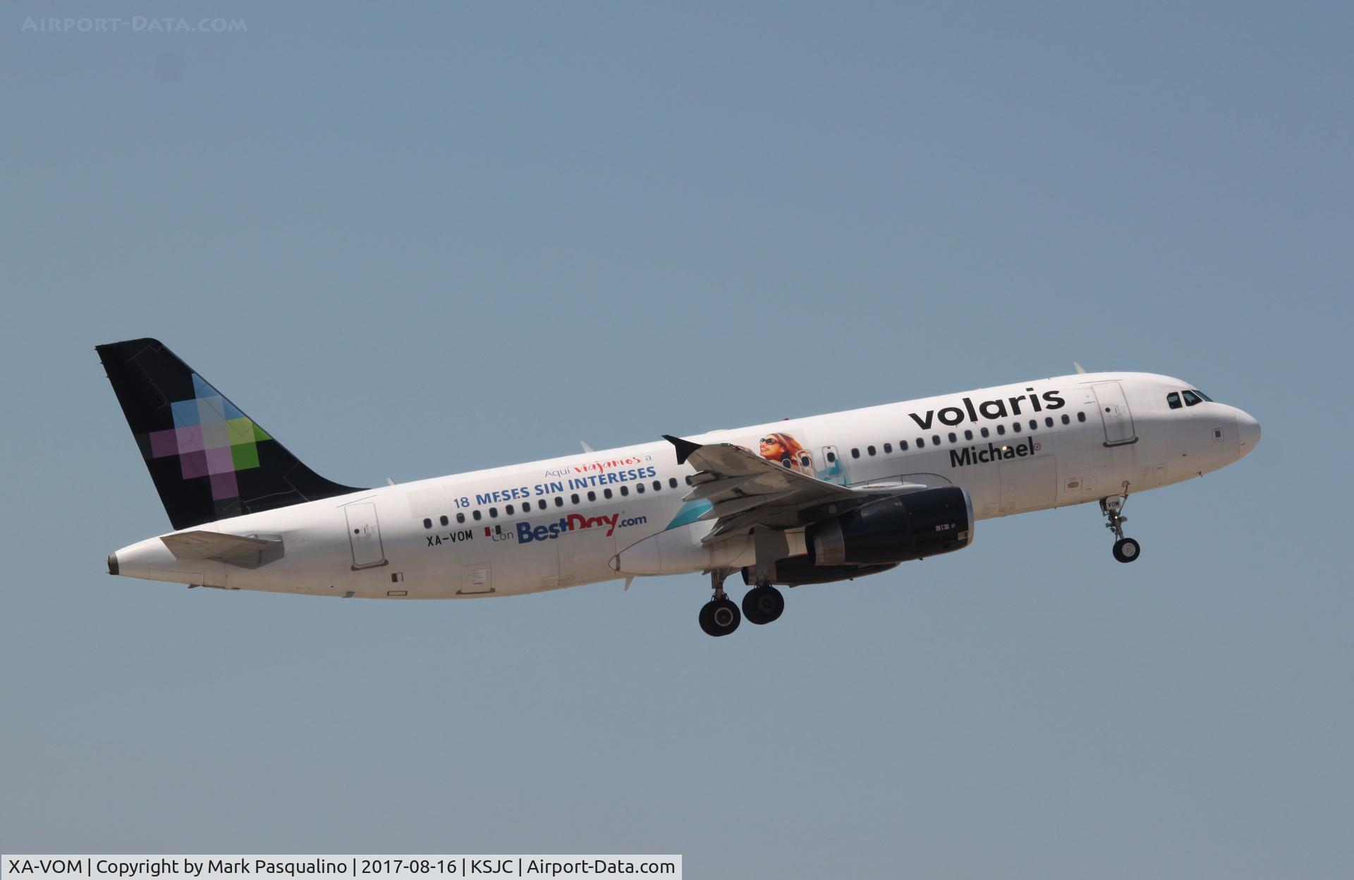 XA-VOM, 2008 Airbus A320-233 C/N 3624, Airbus A320