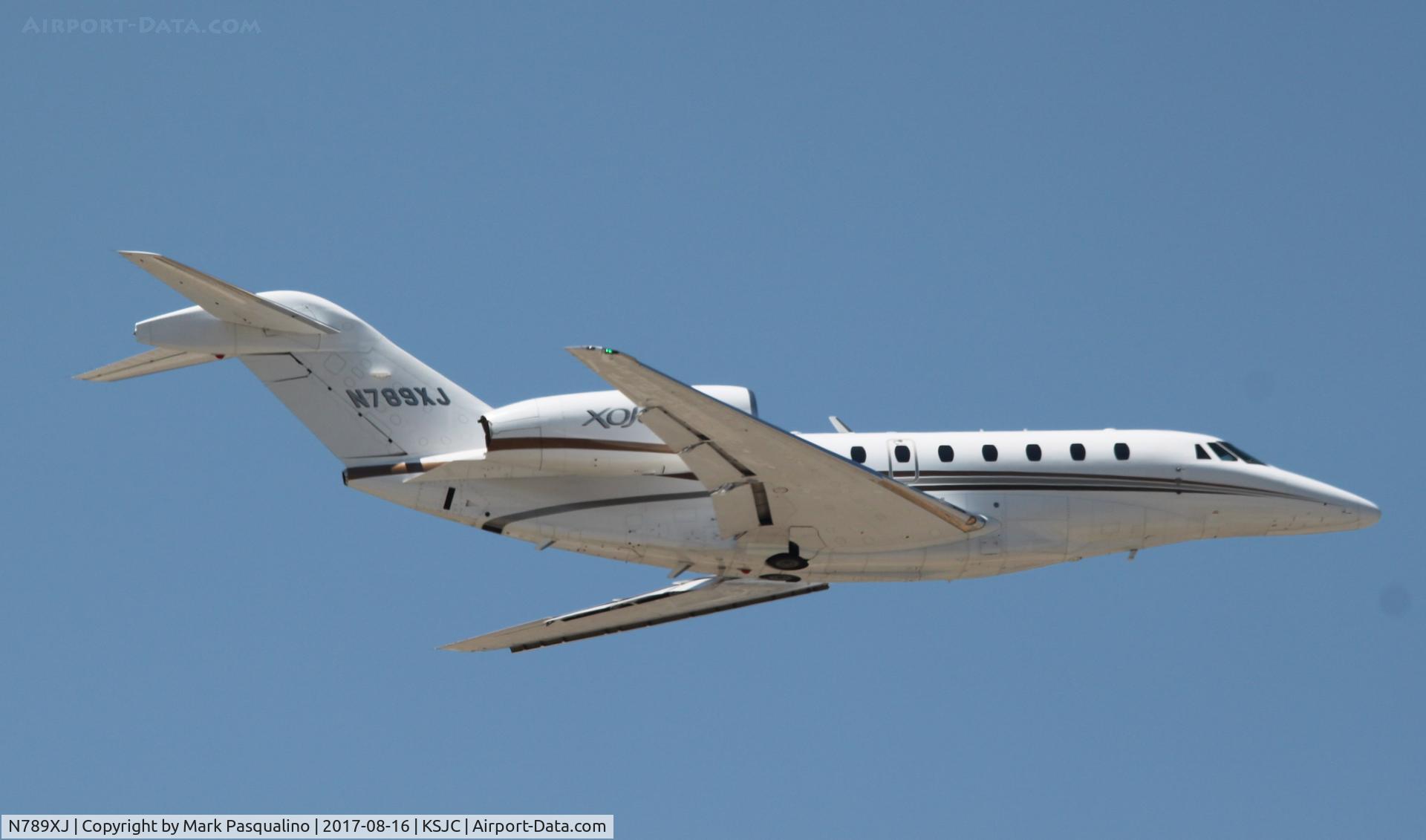N789XJ, 2008 Cessna 750 Citation X Citation X C/N 750-0289, Cessna 750