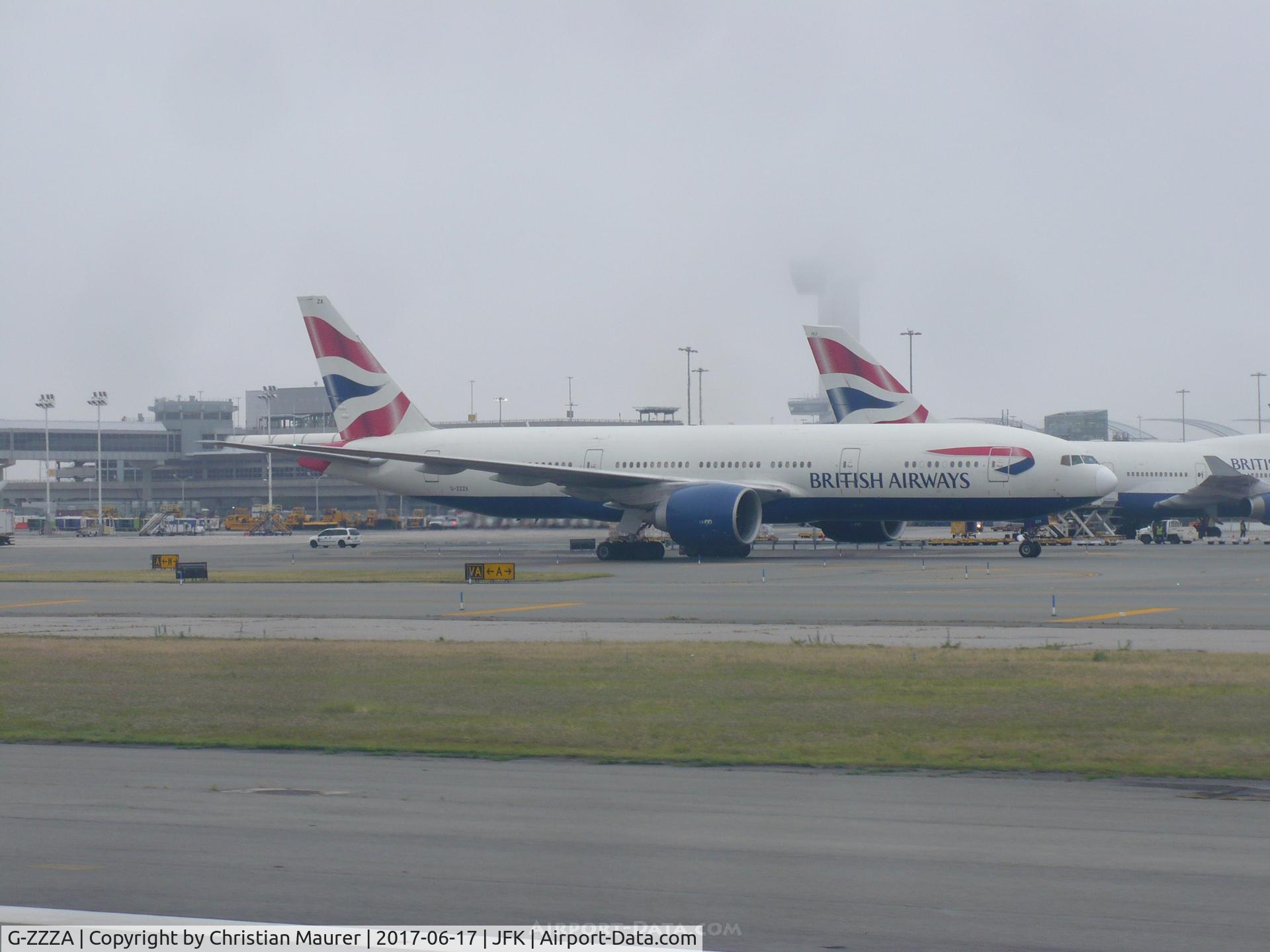 G-ZZZA, 1995 Boeing 777-236 C/N 27105, Boeing 777-200