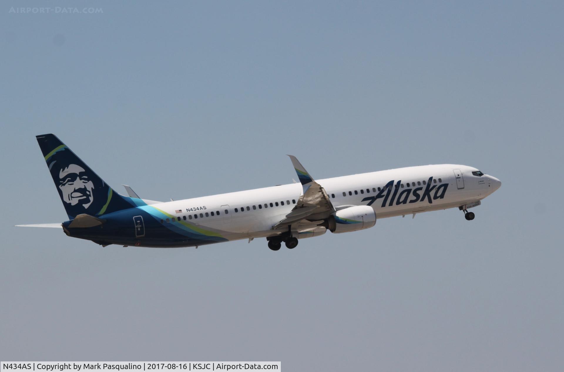 N434AS, 2016 Boeing 737-990/ER C/N 61620, Boeing 737-900ER