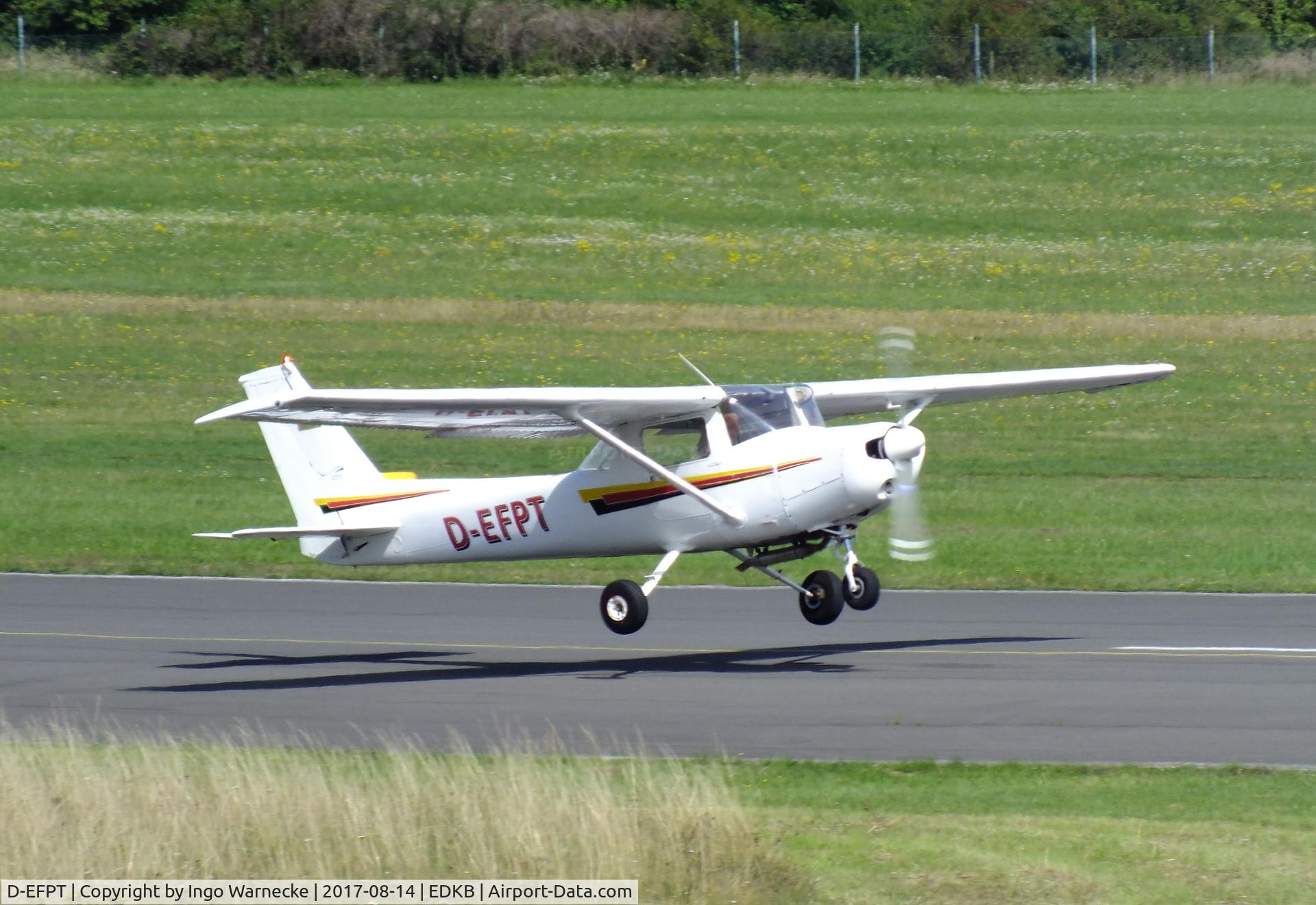 D-EFPT, Reims F152 C/N 1617, Cessna (Reims) F152 at Bonn-Hangelar airfield