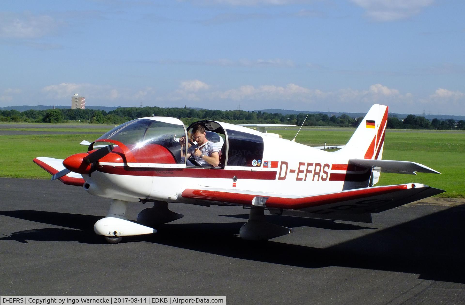 D-EFRS, Robin DR-400-120D Dauphin C/N 1714, Robin DR.400-120D Dauphin at Bonn-Hangelar airfield