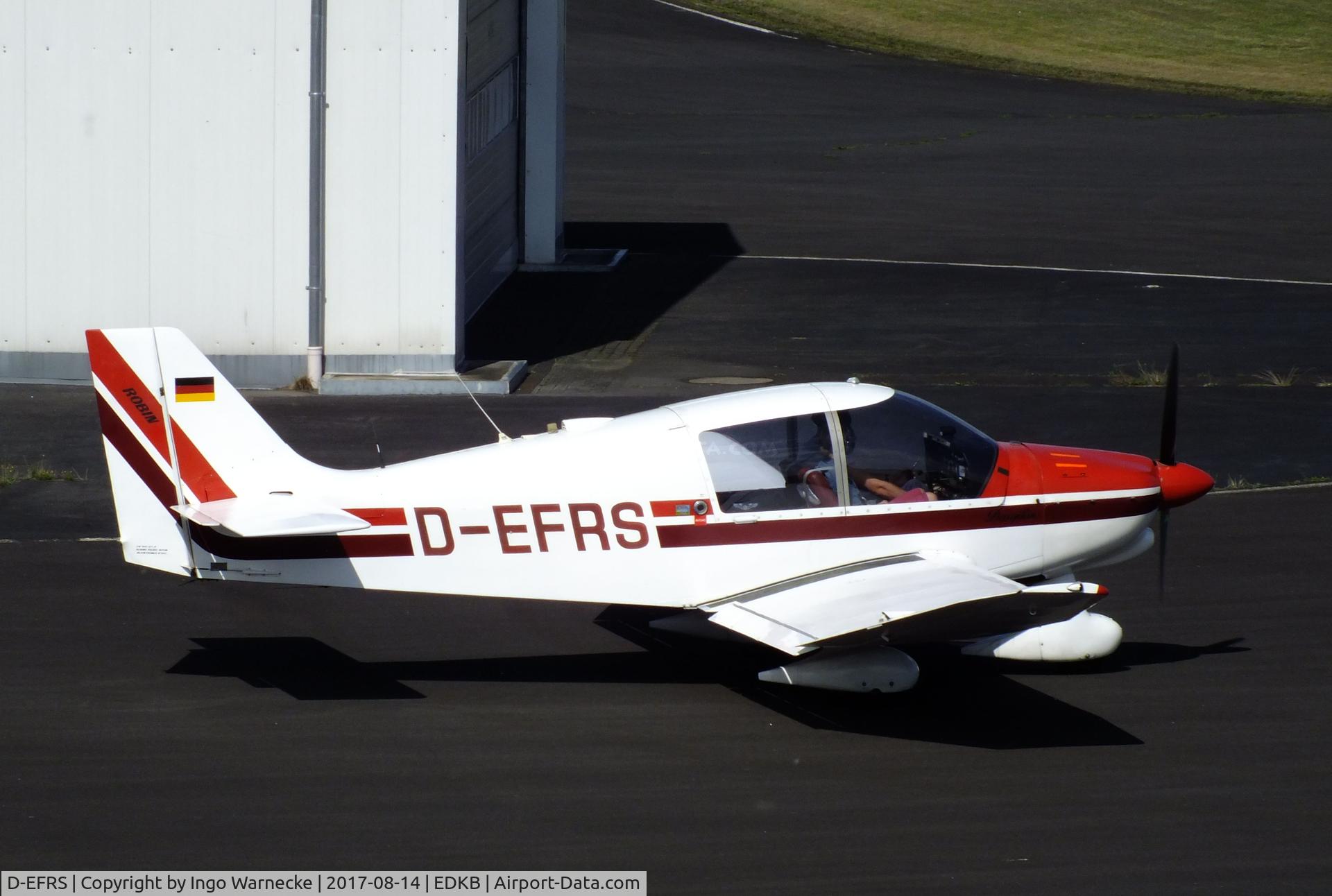 D-EFRS, Robin DR-400-120D Dauphin C/N 1714, Robin DR.400-120D Dauphin at Bonn-Hangelar airfield