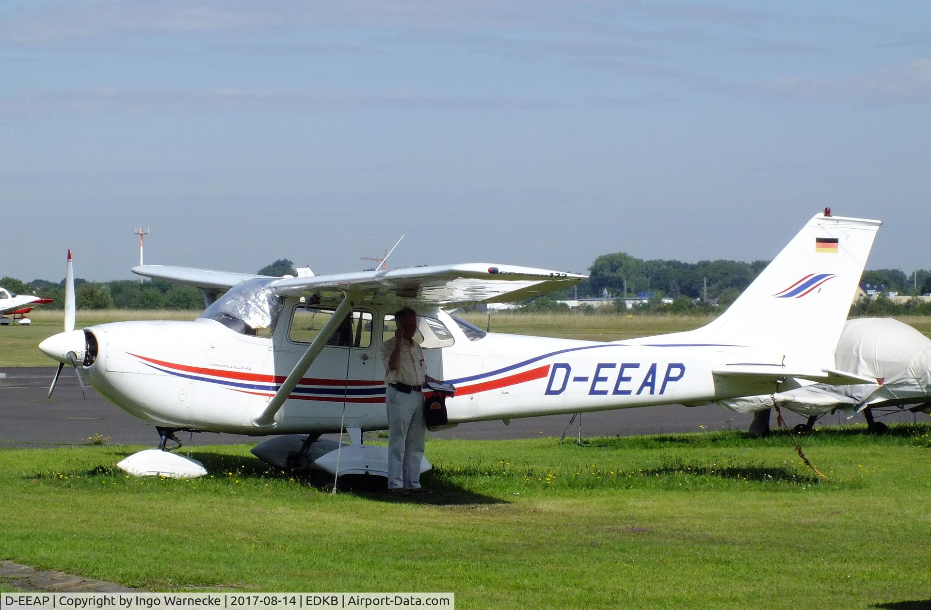 D-EEAP, 1969 Reims FR172F Reims Rocket C/N 0067, Cessna (Reims) FR172F Reims Rocket at Bonn-Hangelar airfield