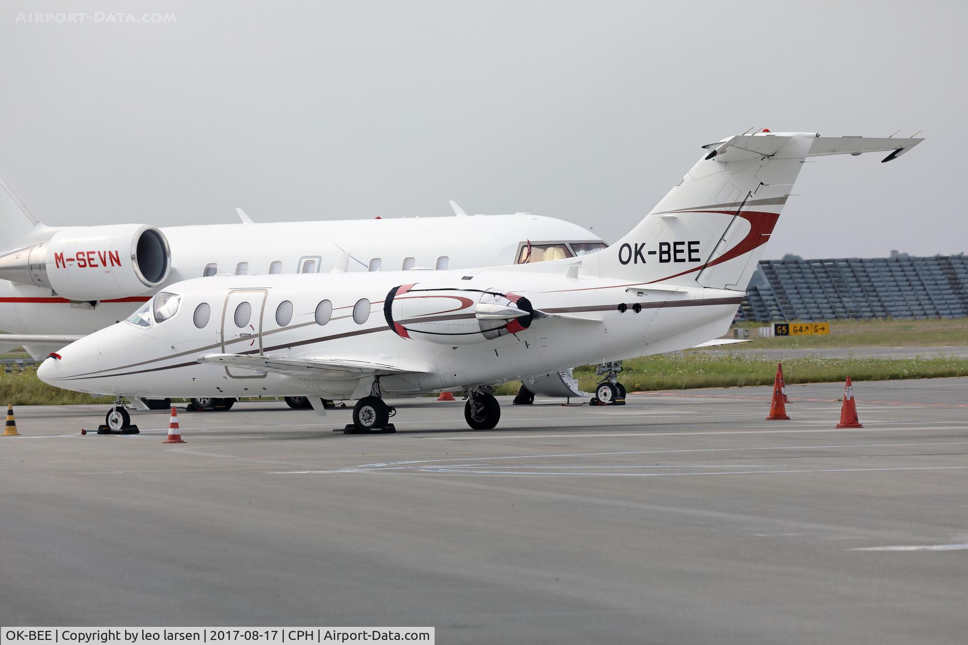 OK-BEE, 2000 Raytheon Beechjet 400A C/N RK-293, Copenhagen 17.8.2017