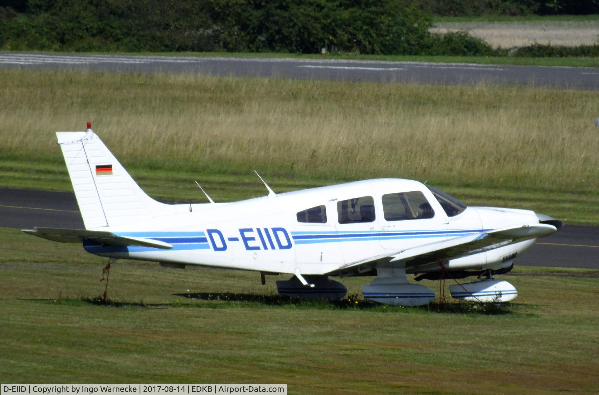 D-EIID, 1980 Piper PA-28-181 Archer II C/N 28-8090361, Piper PA-28-181 Archer at Bonn-Hangelar airfield