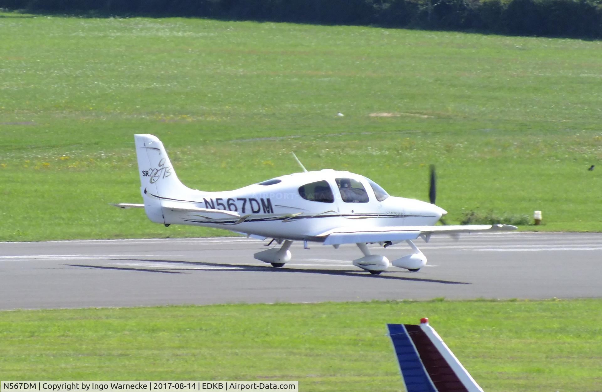 N567DM, 2007 Cirrus SR22 GTS C/N 2353, Cirrus SR22 GTS at Bonn-Hangelar airfield