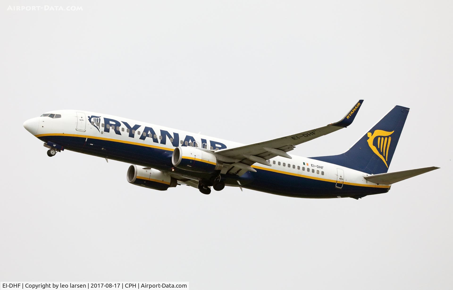 EI-DHF, 2005 Boeing 737-8AS C/N 33575, Copenhagen 17.8.2017