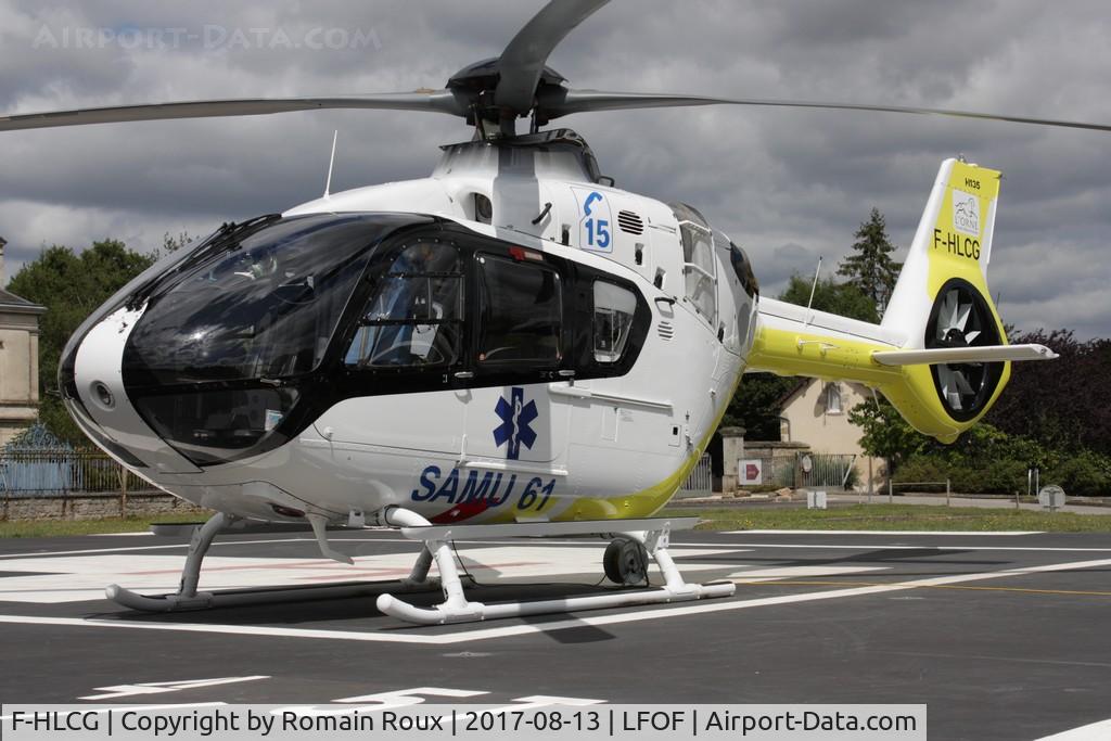 F-HLCG, 2016 Airbus Helicopters H135 C/N 1252, Parked