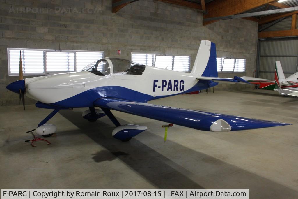 F-PARG, 2010 Vans RV-9A C/N 91157, Parked