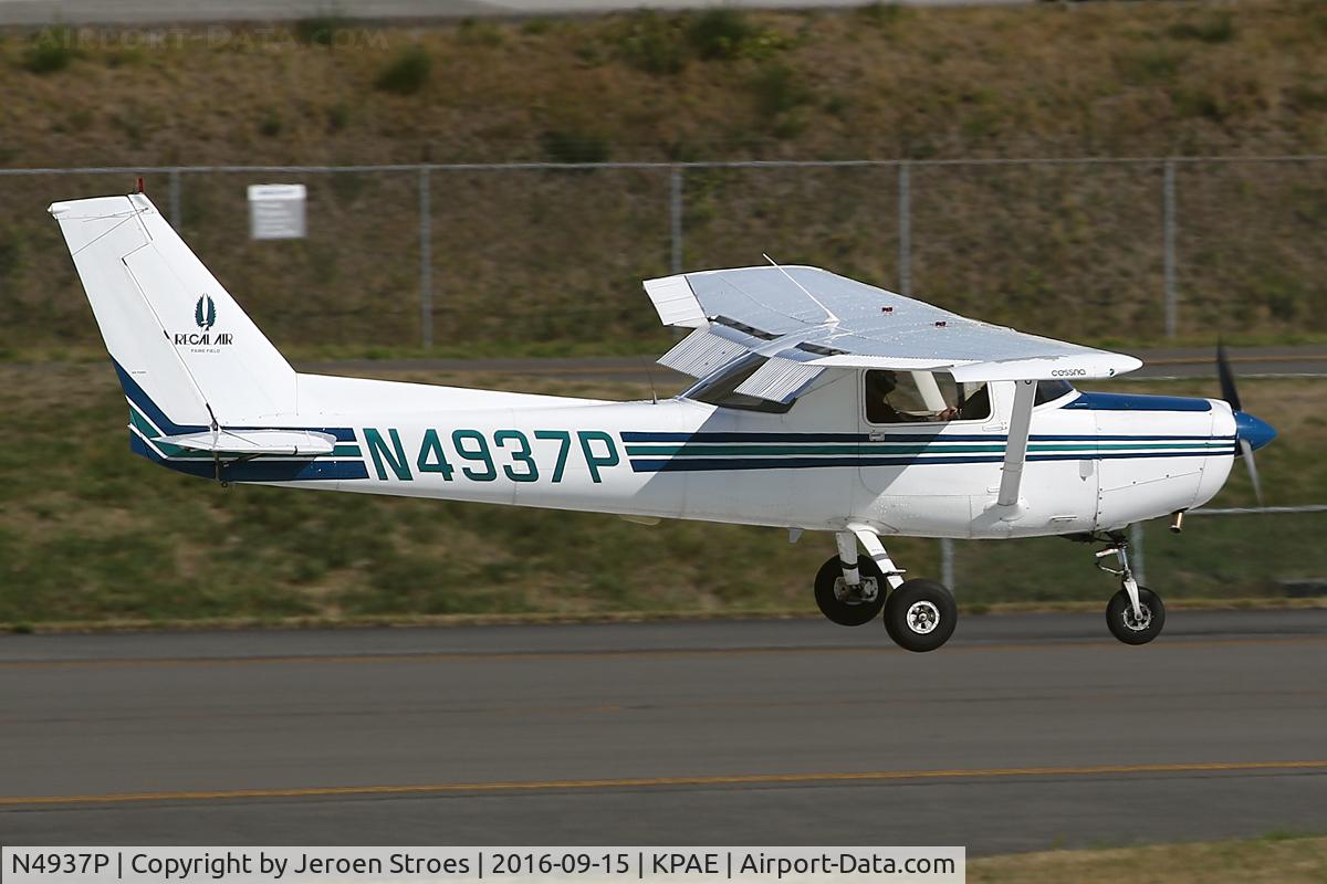 N4937P, 1981 Cessna 152 C/N 15284849, Everett