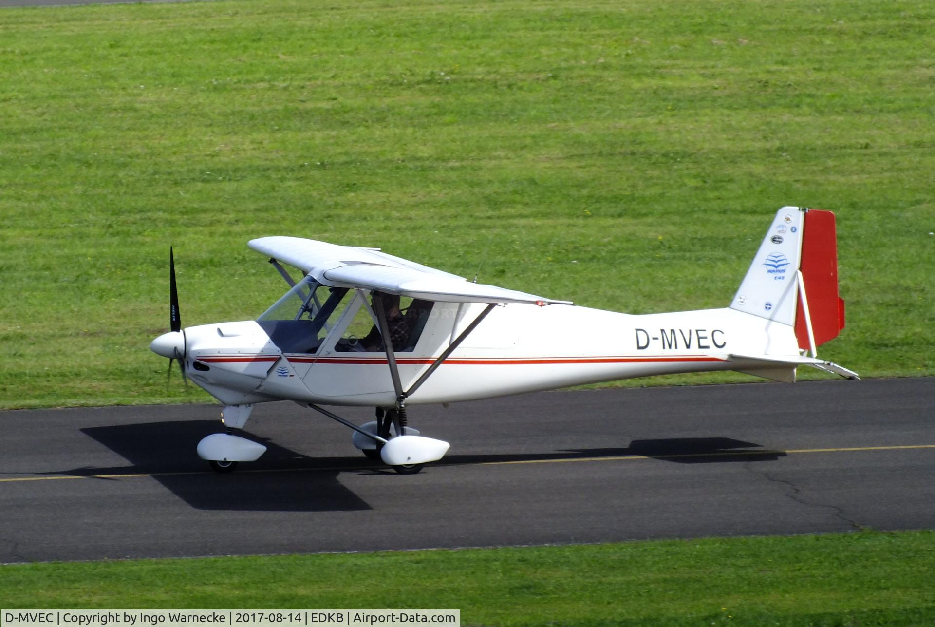 D-MVEC, Comco Ikarus C42 Cyclone C/N 0006-6237, Comco Ikarus C42 Cyclone at Bonn-Hangelar airfield