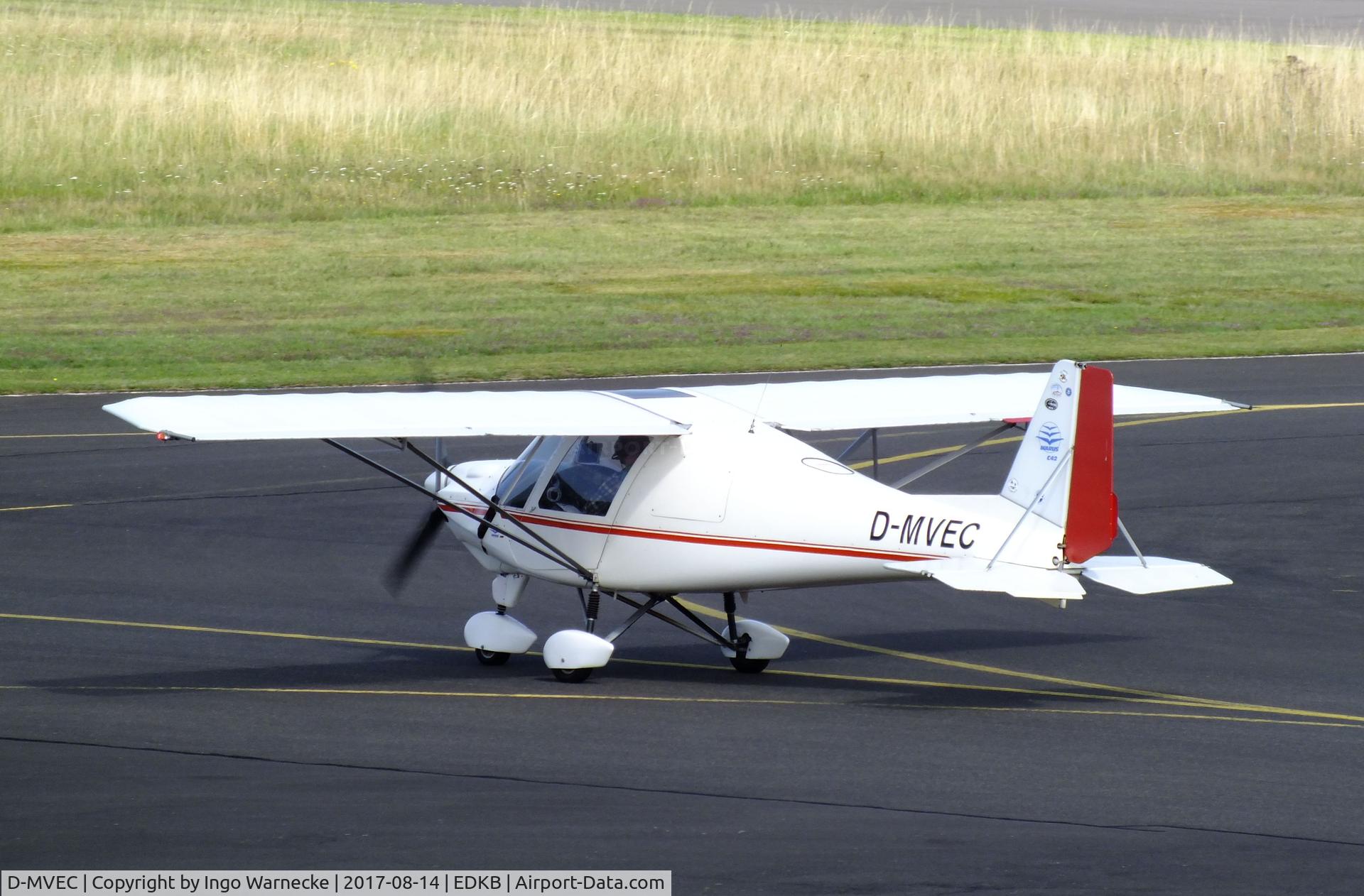 D-MVEC, Comco Ikarus C42 Cyclone C/N 0006-6237, Comco Ikarus C42 Cyclone at Bonn-Hangelar airfield