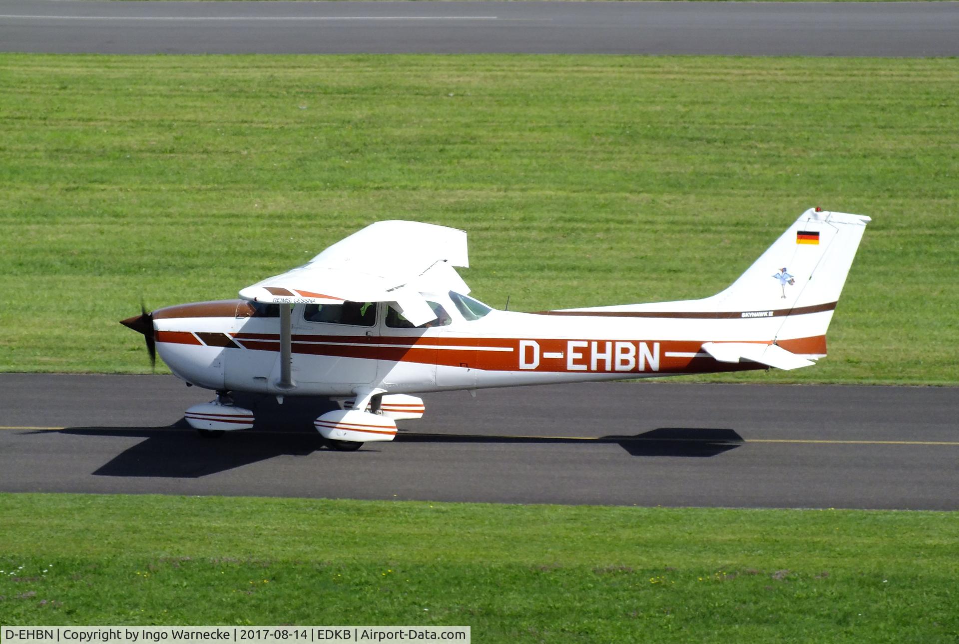 D-EHBN, Reims F172N Skyhawk Skyhawk C/N F172-01755, Cessna (Reims) F172N Skyhawk at Bonn-Hangelar airfield