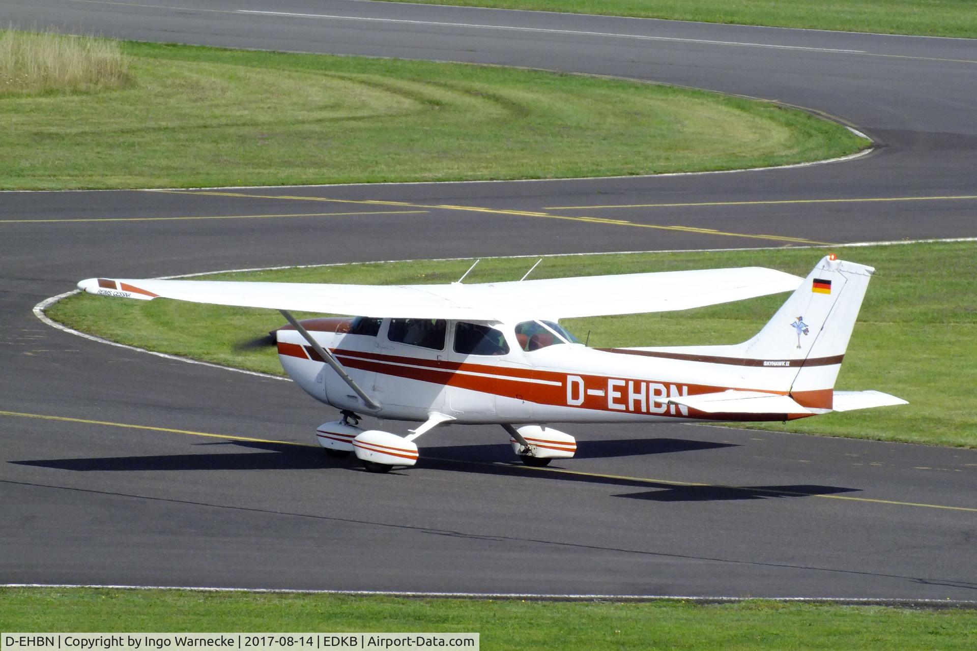 D-EHBN, Reims F172N Skyhawk Skyhawk C/N F172-01755, Cessna (Reims) F172N Skyhawk at Bonn-Hangelar airfield
