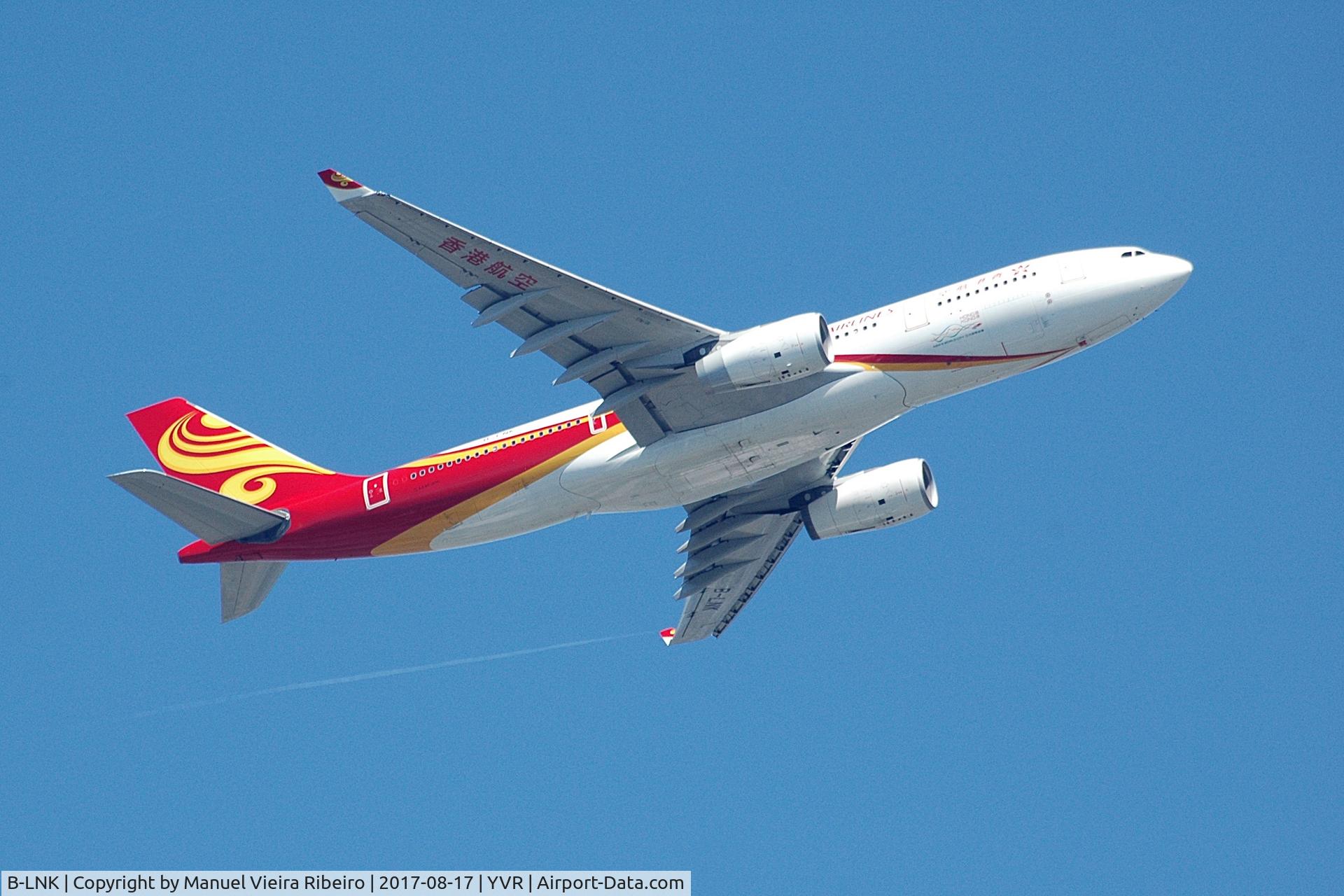 B-LNK, 2011 Airbus A330-243 C/N 1286, HX81 to HongKong