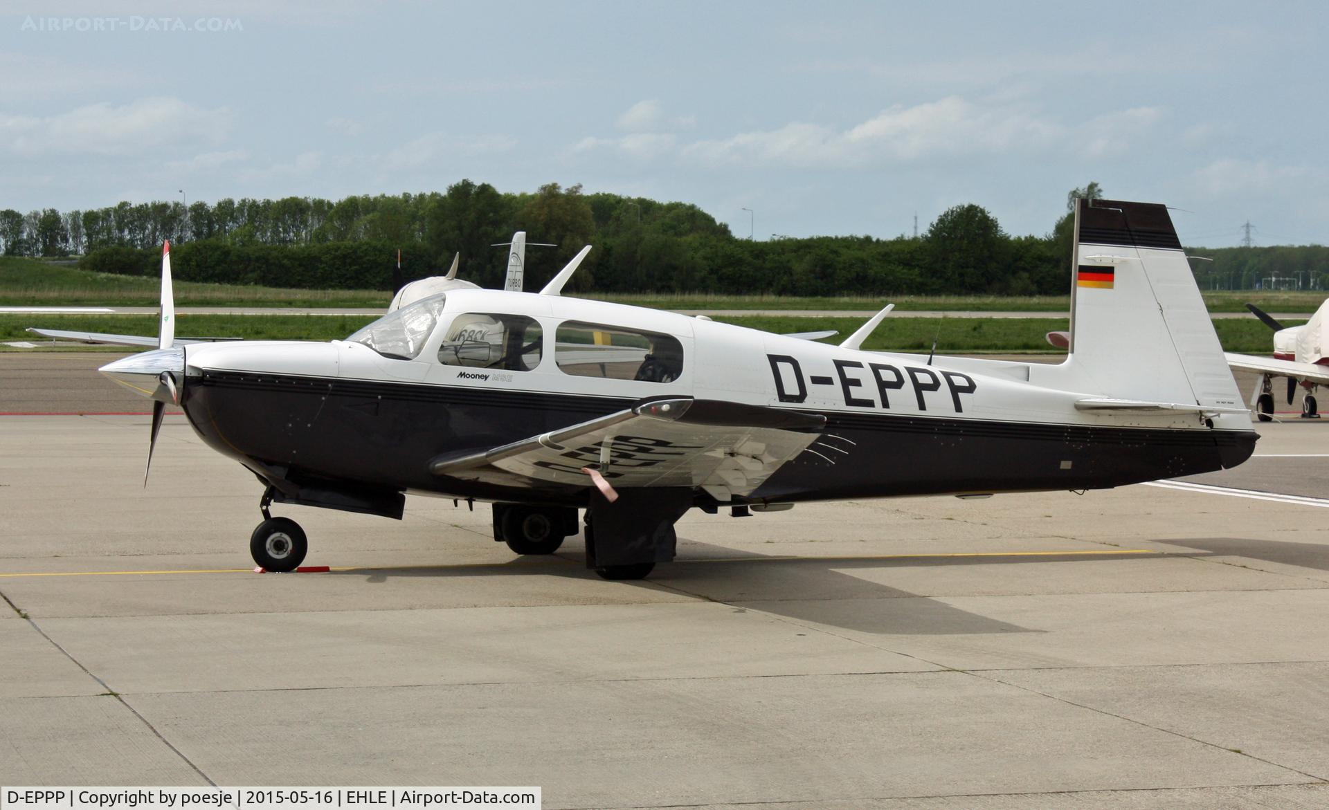 D-EPPP, 1993 Mooney M20J MSE 201 C/N 24-3292, Visiting Lelystad.