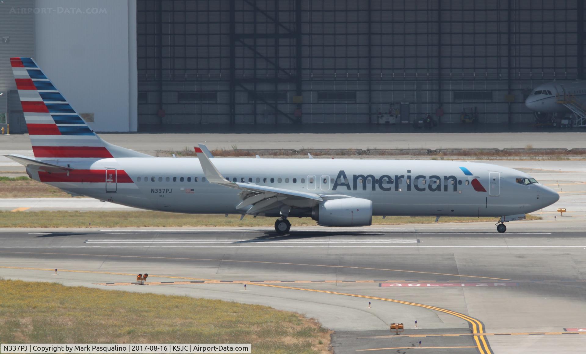 N337PJ, 2017 Boeing 737-823 C/N 33345, Boeing 737-800
