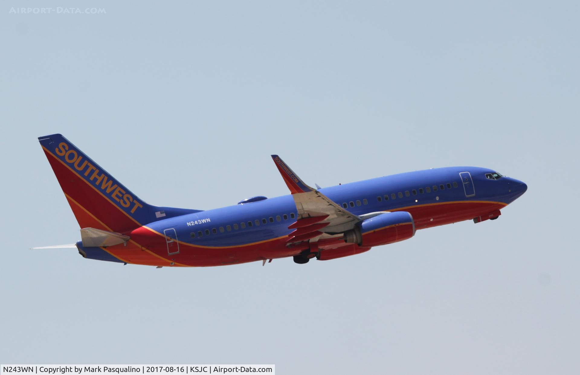 N243WN, 2006 Boeing 737-7H4 C/N 34863, Boeing 737-700