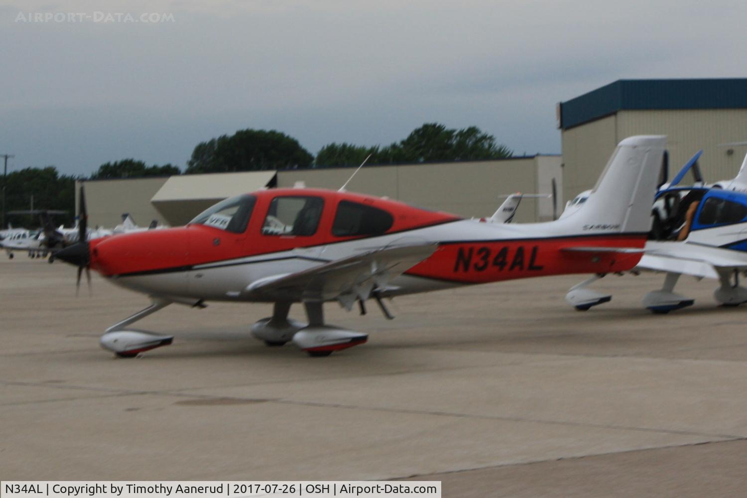 N34AL, 2017 Cirrus SR22T C/N 1516, 2017 Cirrus SR22T, c/n: 1516