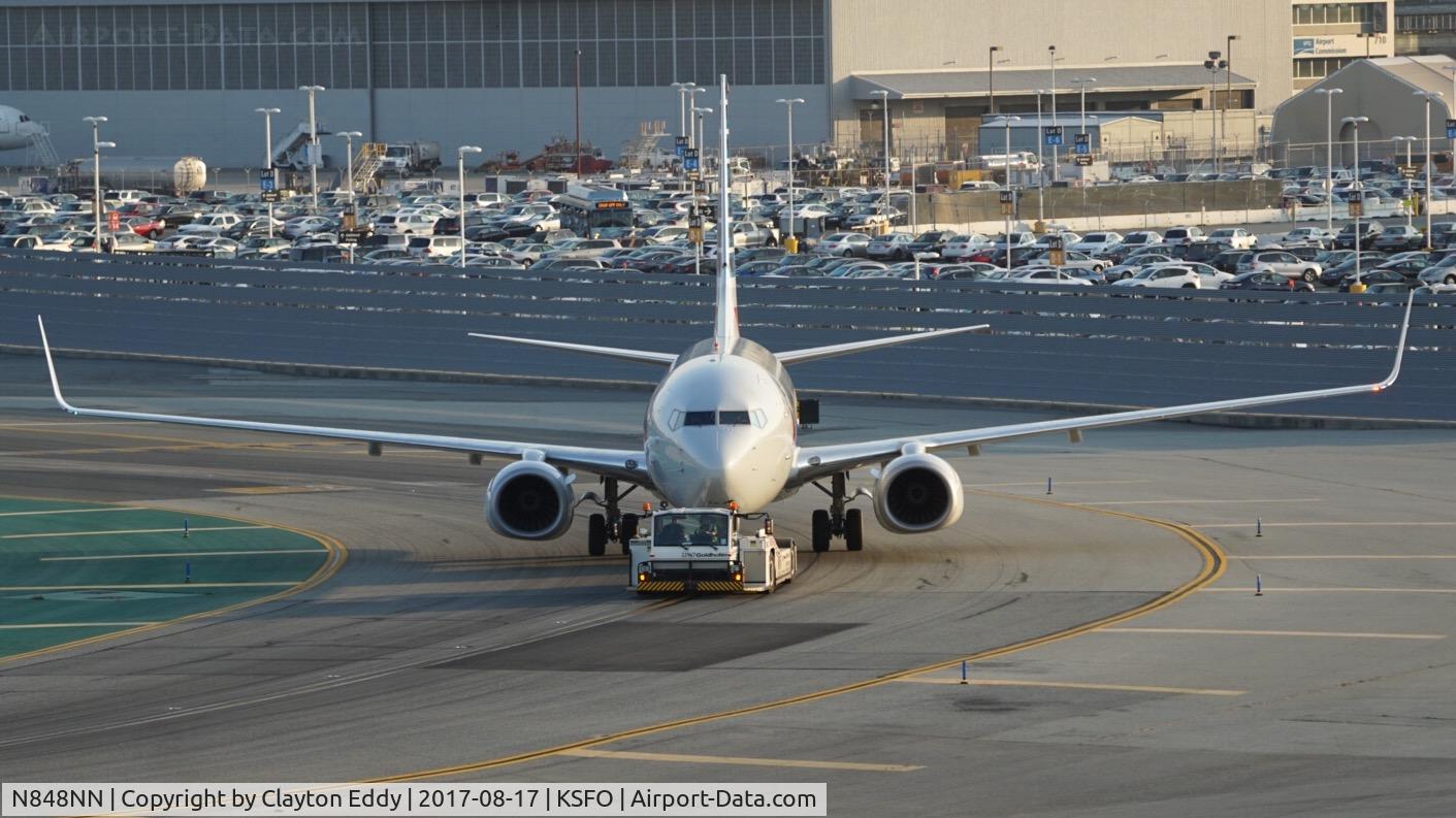 N848NN, 2010 Boeing 737-823 C/N 31103, SFO 2018.