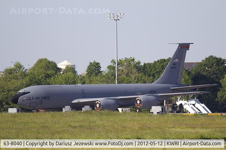 63-8040, 1963 Boeing KC-135R Stratotanker C/N 18657, KC-135E Stratotanker 63-8040  from 141st ARS 