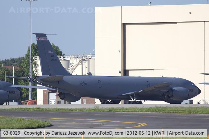 63-8029, 1963 Boeing KC-135R Stratotanker C/N 18646, KC-135R Stratotanker 63-8029  from 126th ARS 