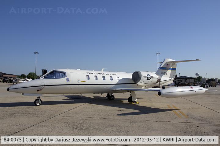 84-0075, 1984 Gates Learjet C-21A C/N 35A-521, C-21A Learjet 84-0075  from 457th AS 
