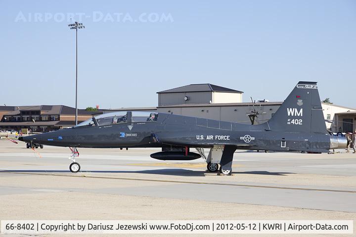 66-8402, 1966 Northrop T-38A Talon C/N N.5987, T-38A Talon 66-8402 WM from 394th CTS 509th OG Whiteman AFB, MS