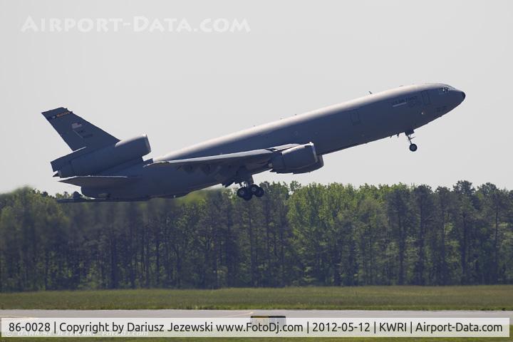 86-0028, 1986 McDonnell Douglas KC-10A Extender C/N 48241, KC-10A Extender 86-0028  from 2nd ARS 