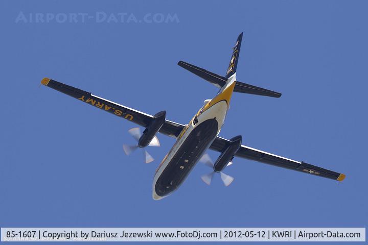 85-1607, 1983 Fokker C-31A (F27-400M) Troopship C/N 10653, C-31A Troopship (F-27-400M) 85-1607 US Army